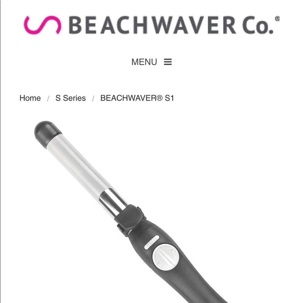 BEACHWAVER S1 curling iron! NEVER USED!